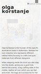 Mobile Screenshot of olgakorstanje.com